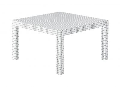 Quaderna Tisch Zanotta
